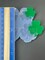 Three leaf Clover Shamrocks Dangle Silicone Mold St Patrick (D4)